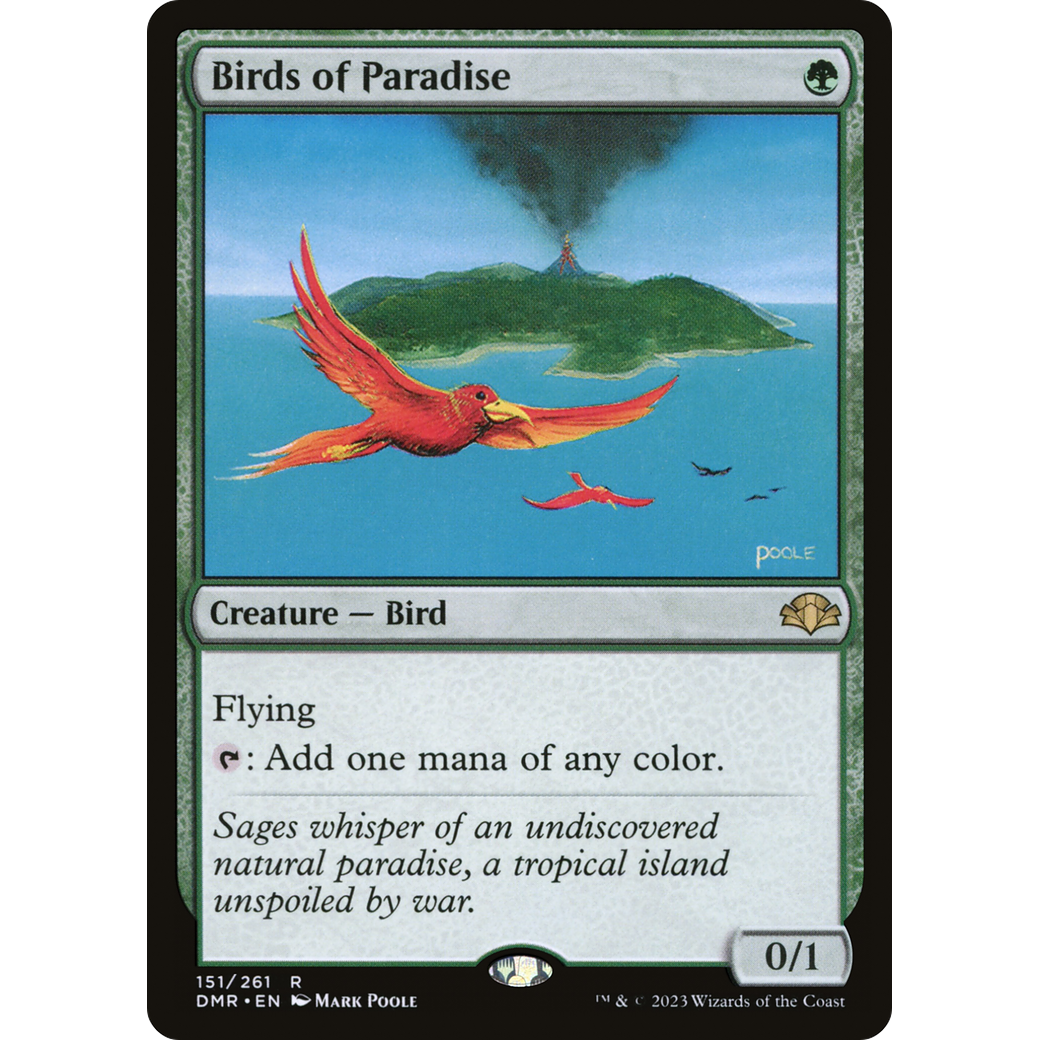Birds of Paradise (DMR-151) - Dominaria Remastered