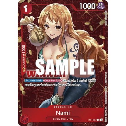 Nami (Tournament Pack Vol. 3) [Winner] (ST01-007) - One Piece Promotion Cards Foil