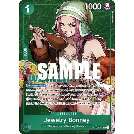 Jewelry Bonney (Tournament Pack Vol. 3) [Winner] (ST02-007) - One Piece Promotion Cards Foil