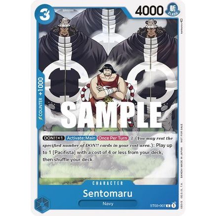 Sentomaru (Tournament Pack Vol. 3) [Participant] (ST03-007) - One Piece Promotion Cards