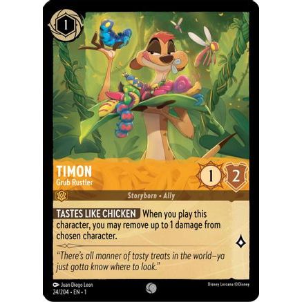 Timon - Grub Rustler (24/204) - The First Chapter Cold Foil