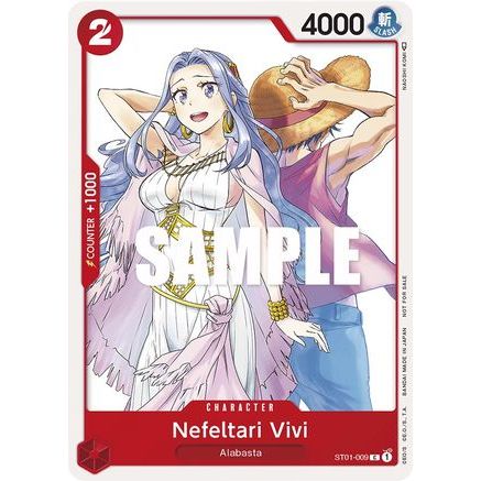 Nefeltari Vivi (OP-03 Pre-Release Tournament) [Participant] (ST01-009) - One Piece Promotion Cards