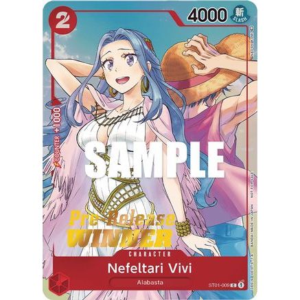 Nefeltari Vivi (OP-03 Pre-Release Tournament) [Winner] (ST01-009) - One Piece Promotion Cards Foil