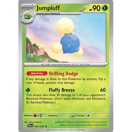 Jumpluff 3 - SV02 Paldea Evolved Reverse Holofoil