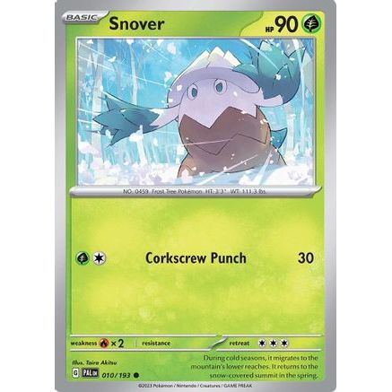 Snover 10 - SV02 Paldea Evolved Reverse Holofoil
