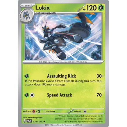 Lokix 21 - SV02 Paldea Evolved Holofoil