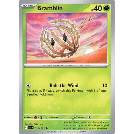 Bramblin - 022/193 22 - SV02 Paldea Evolved Reverse Holofoil
