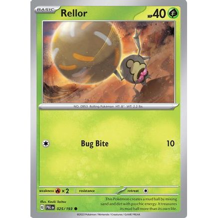 Rellor - 025/193 25 - SV02 Paldea Evolved