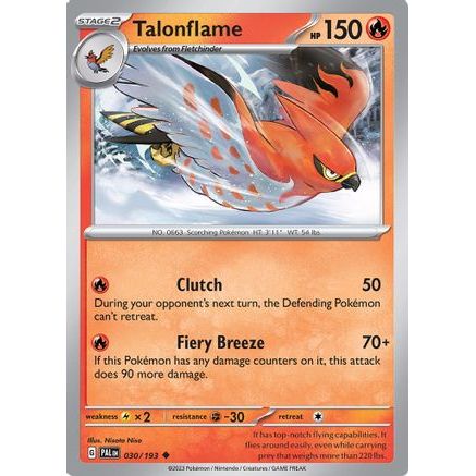 Talonflame 30 - SV02 Paldea Evolved Reverse Holofoil