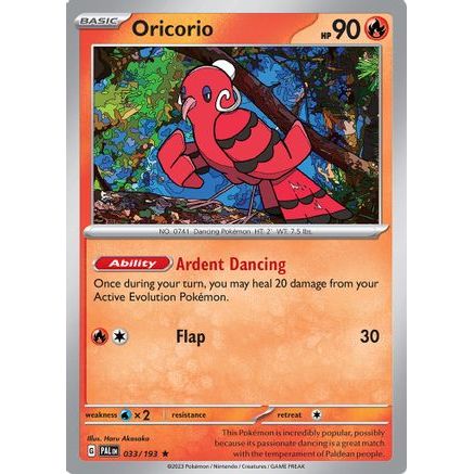 Oricorio 33 - SV02 Paldea Evolved Reverse Holofoil