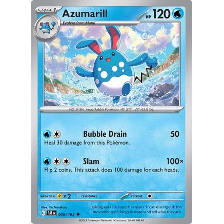 Azumarill 45 - SV02 Paldea Evolved