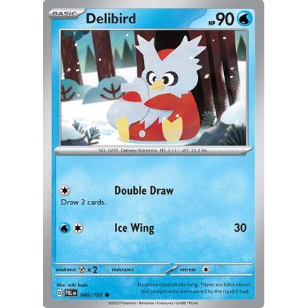 Delibird 46 - SV02 Paldea Evolved Reverse Holofoil