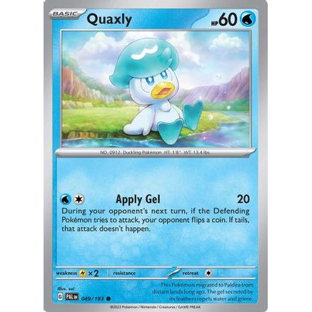 Quaxly - 049/193 49 - SV02 Paldea Evolved