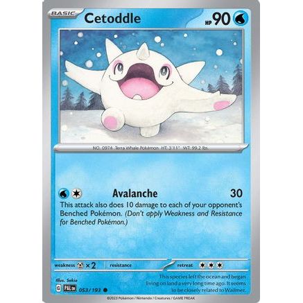 Cetoddle - 053/193 53 - SV02 Paldea Evolved Reverse Holofoil
