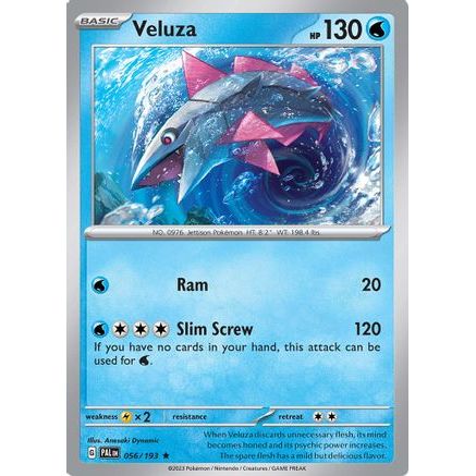 Veluza - 056/193 56 - SV02 Paldea Evolved Reverse Holofoil