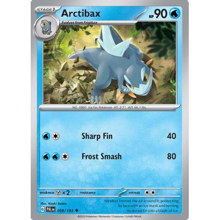 Arctibax - 059/193 59 - SV02 Paldea Evolved Reverse Holofoil