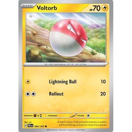 Voltorb 66 - SV02 Paldea Evolved Reverse Holofoil