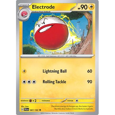 Electrode 67 - SV02 Paldea Evolved Reverse Holofoil