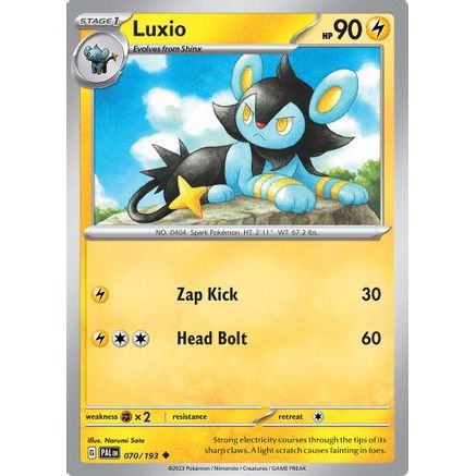 Luxio 70 - SV02 Paldea Evolved Reverse Holofoil