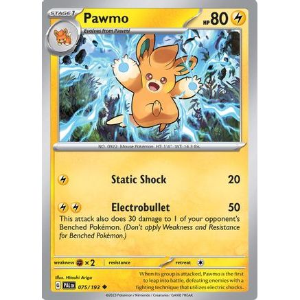 Pawmo 75 - SV02 Paldea Evolved Reverse Holofoil