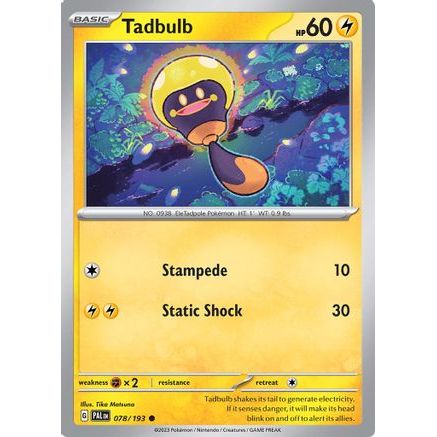 Tadbulb - 078/193 78 - SV02 Paldea Evolved