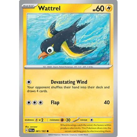 Wattrel - 081/193 81 - SV02 Paldea Evolved