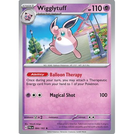 Wigglytuff 84 - SV02 Paldea Evolved Reverse Holofoil