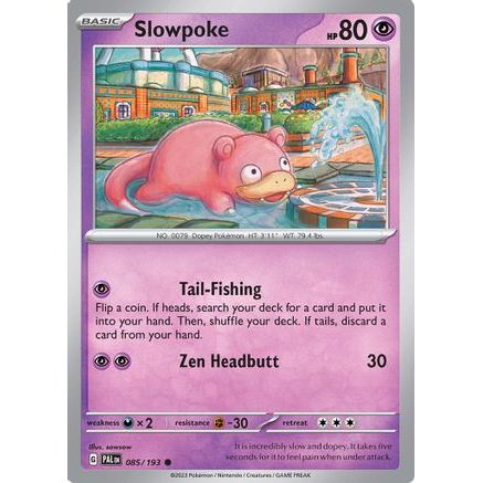 Slowpoke 85 - SV02 Paldea Evolved Reverse Holofoil