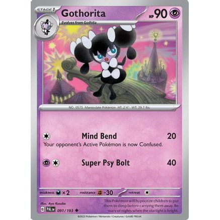 Gothorita - 091/193 91 - SV02 Paldea Evolved Reverse Holofoil