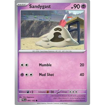 Sandygast - 095/193 95 - SV02 Paldea Evolved
