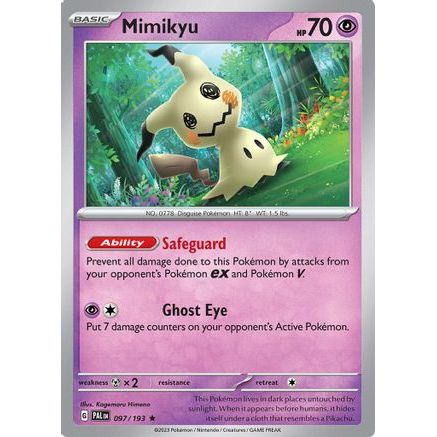 Mimikyu 97 - SV02 Paldea Evolved Holofoil
