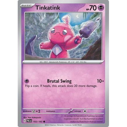 Tinkatink - 102/193 102 - SV02 Paldea Evolved