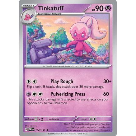 Tinkatuff - 104/193 104 - SV02 Paldea Evolved