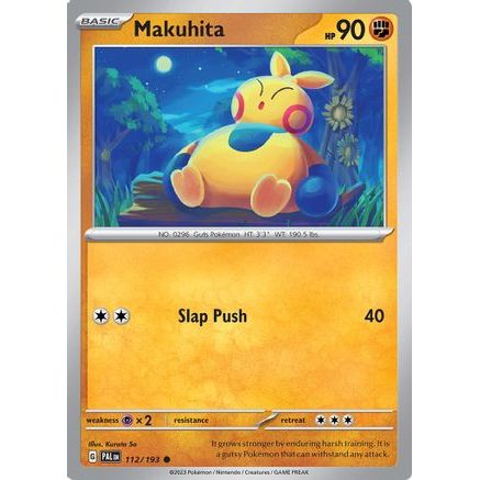 Makuhita 112 - SV02 Paldea Evolved Reverse Holofoil