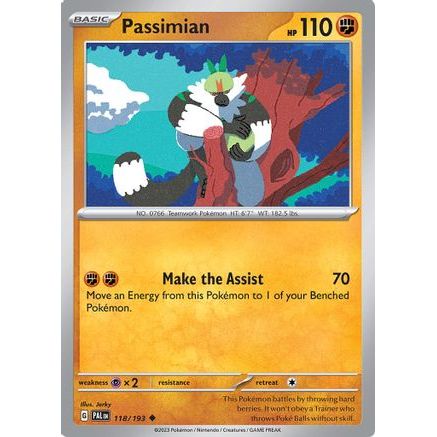 Passimian 118 - SV02 Paldea Evolved Reverse Holofoil