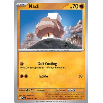 Nacli - 121/193 121 - SV02 Paldea Evolved Reverse Holofoil