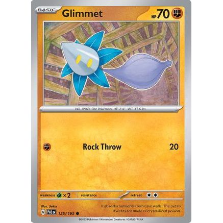 Glimmet - 125/193 125 - SV02 Paldea Evolved