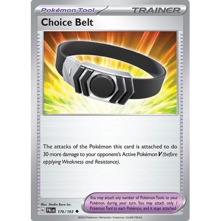 Choice Belt 176 - SV02 Paldea Evolved Reverse Holofoil