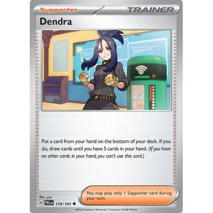 Dendra - 179/193 179 - SV02 Paldea Evolved Reverse Holofoil