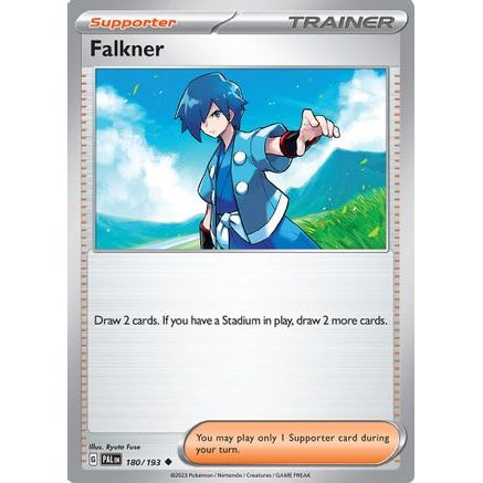 Falkner - 180/193 180 - SV02 Paldea Evolved Reverse Holofoil