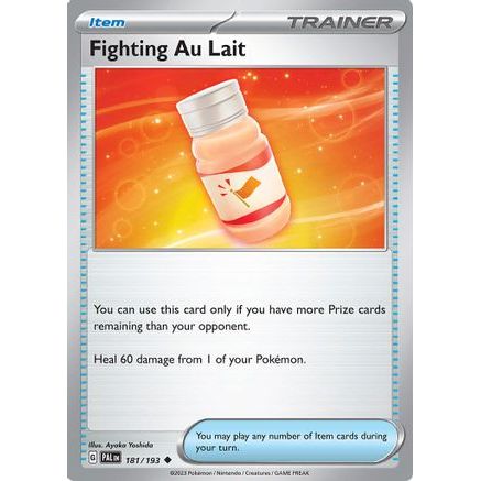 Fighting Au Lait 181 - SV02 Paldea Evolved Reverse Holofoil