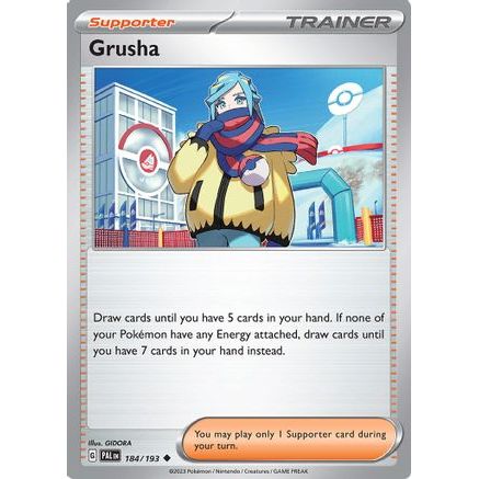 Grusha - 184/193 184 - SV02 Paldea Evolved Reverse Holofoil