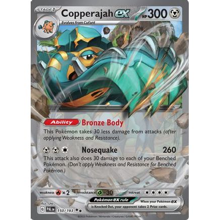 Copperajah ex 150 - SV02 Paldea Evolved Holofoil