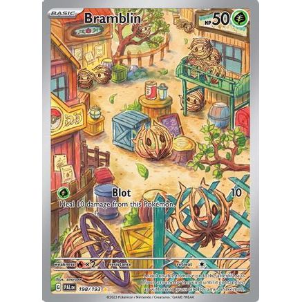 Bramblin - 198/193 198 - SV02 Paldea Evolved Holofoil