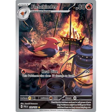 Fletchinder - 199/193 199 - SV02 Paldea Evolved Holofoil
