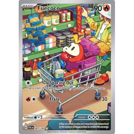 Fuecoco - 201/193 201 - SV02 Paldea Evolved Holofoil