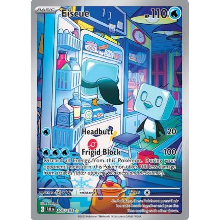 Eiscue - 205/193 205 - SV02 Paldea Evolved Holofoil