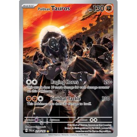 Paldean Tauros - 218/193 218 - SV02 Paldea Evolved Holofoil