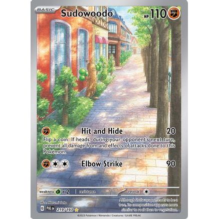 Sudowoodo - 219/193 219 - SV02 Paldea Evolved Holofoil