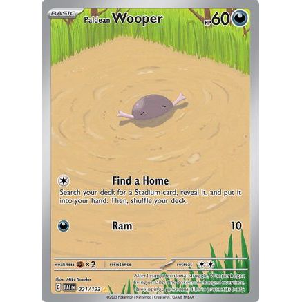 Paldean Wooper - 221/193 221 - SV02 Paldea Evolved Holofoil